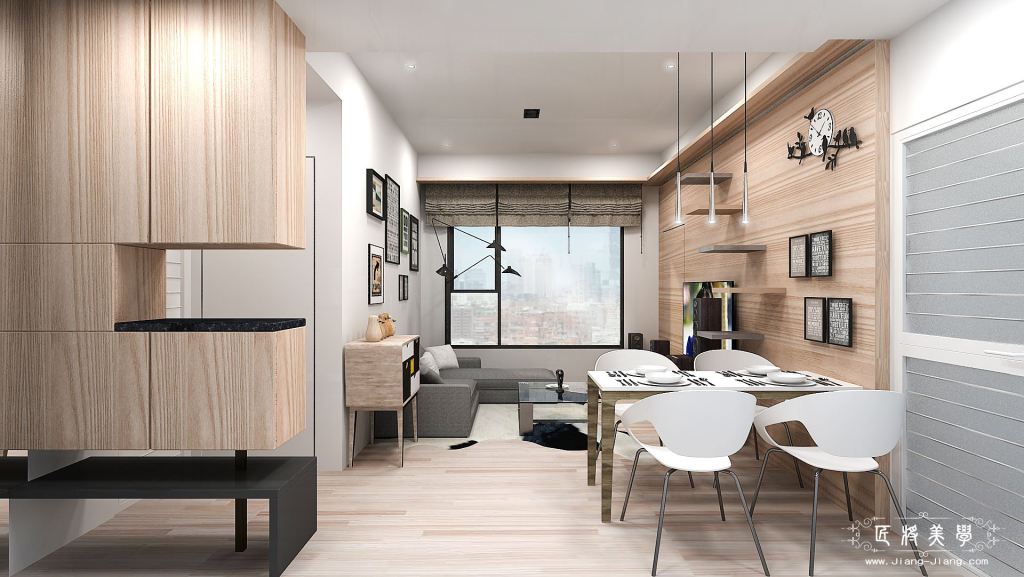 華固建設-以簡潔線條與純粹元素刻劃，近似現代風格的簡約感