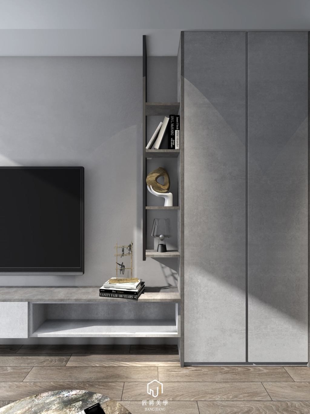 清水模的灰境質感